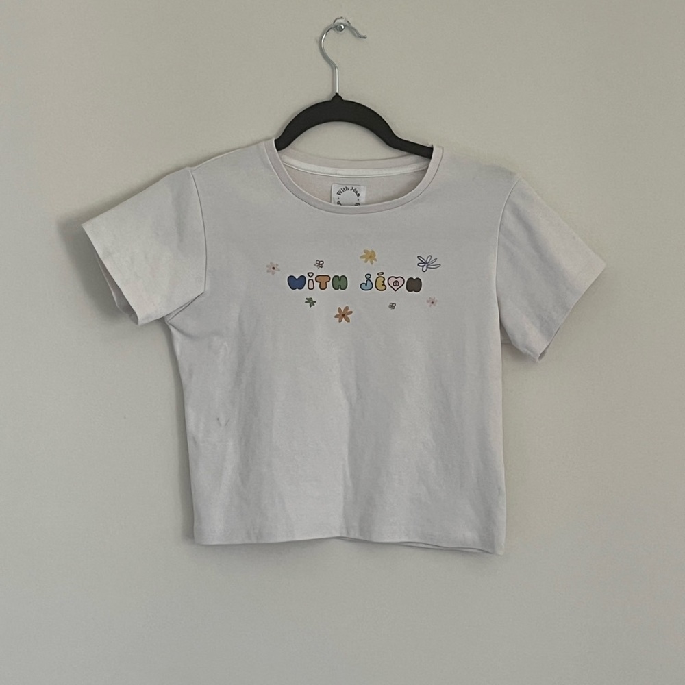 With Jean Baby Tee
